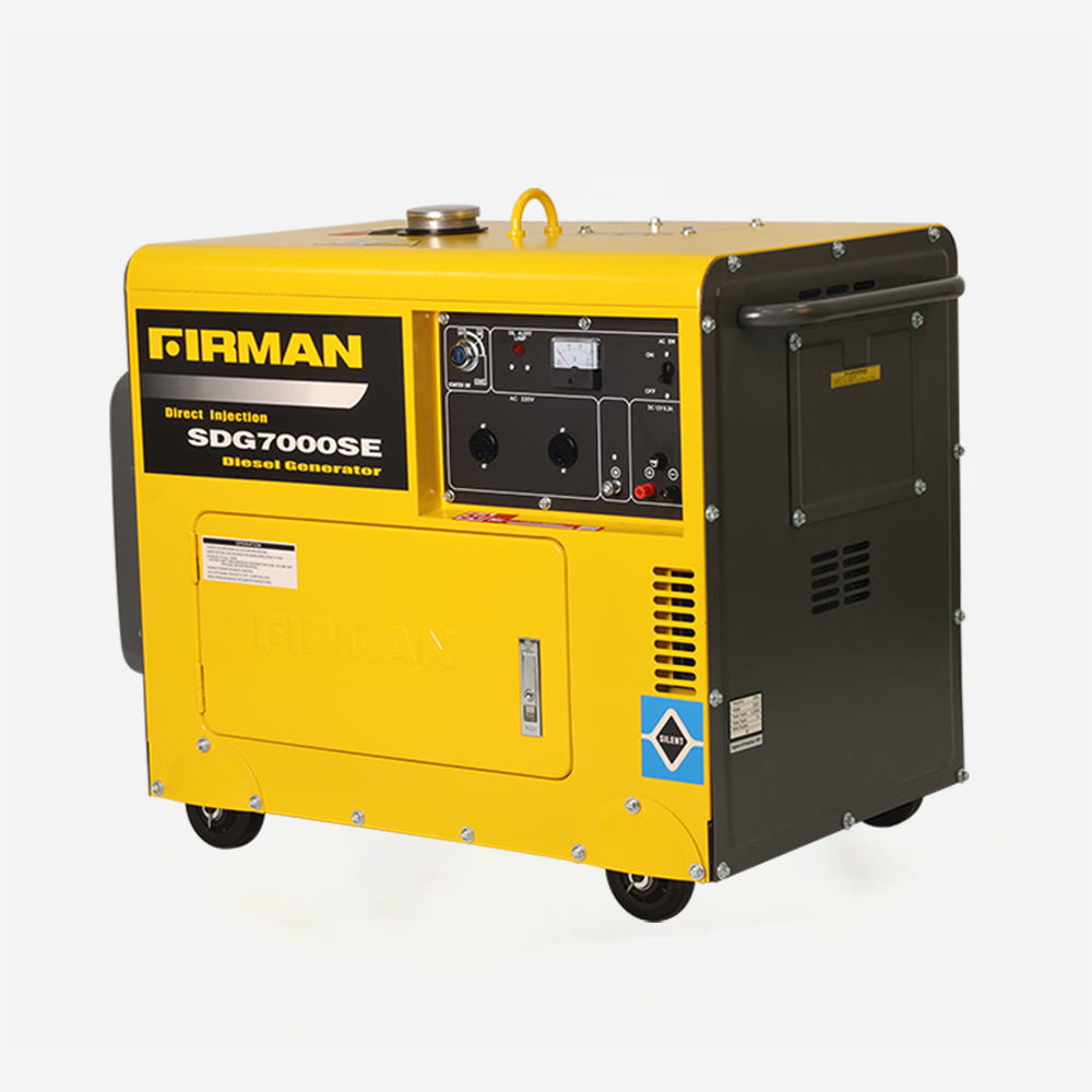 SDG7000SE Diesel Generator SDG LINE SOUND PROOF – Puskin Int'l